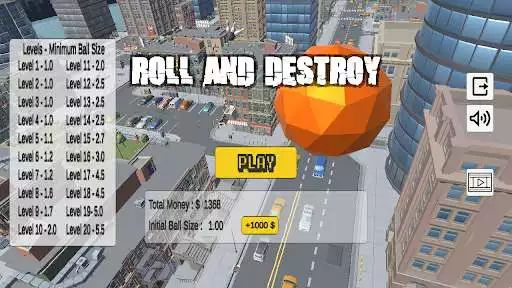 Play Roll and Destroy The City  and enjoy Roll and Destroy The City with UptoPlay
