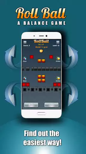 Play Roll Ball - A balance game as an online game Roll Ball - A balance game with UptoPlay