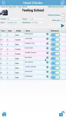 Play Roll Call Attendance. BSS