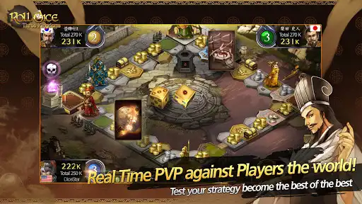 Play Roll Dice: Three Kingdoms as an online game Roll Dice: Three Kingdoms with UptoPlay