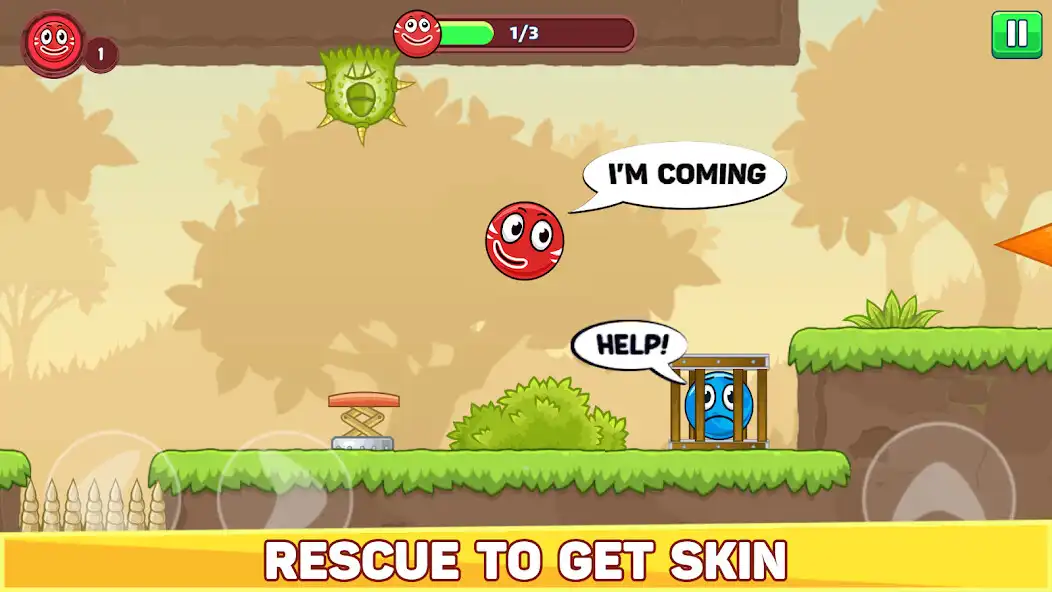 Play Roller Ball 5 : Ball Bounce as an online game Roller Ball 5 : Ball Bounce with UptoPlay