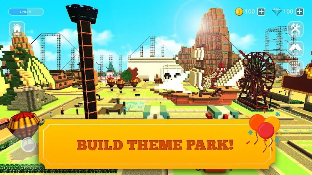 Play Roller Coaster Craft  and enjoy Roller Coaster Craft with UptoPlay