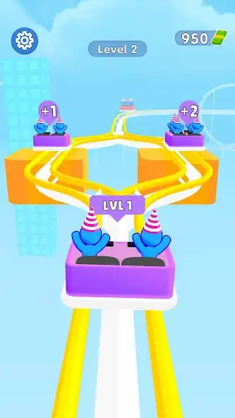 Play Roller Coaster Level Up  and enjoy Roller Coaster Level Up with UptoPlay