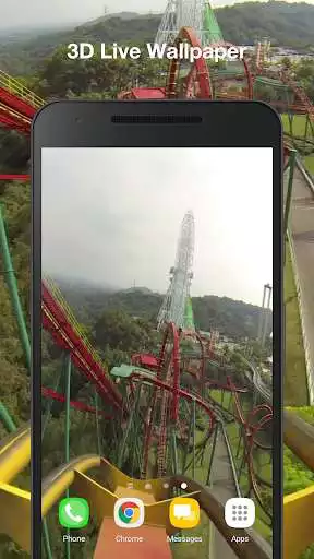Play APK Roller coaster Live Wallpaper  and enjoy Roller coaster Live Wallpaper with UptoPlay com.xyzfreelabs.rollercoaster