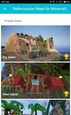 Play Roller coaster Maps for MCPE