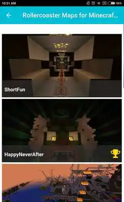 Play Roller coaster Maps for MCPE