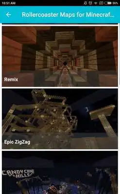 Play Roller coaster Maps for MCPE