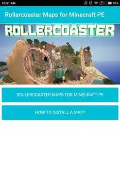 Play Roller coaster Maps for MCPE