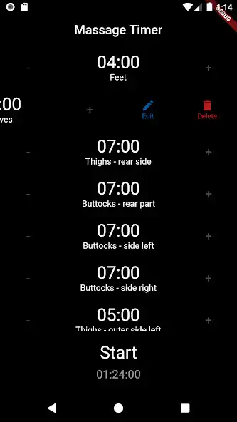 Play Rolletic Massage Timer as an online game Rolletic Massage Timer with UptoPlay