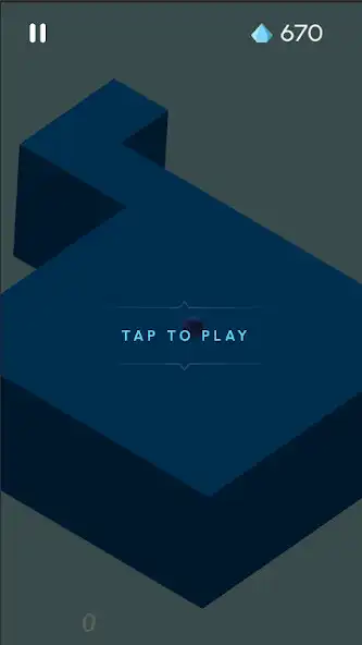 Play Rolling Ball - A Zig-Zag Game as an online game Rolling Ball - A Zig-Zag Game with UptoPlay