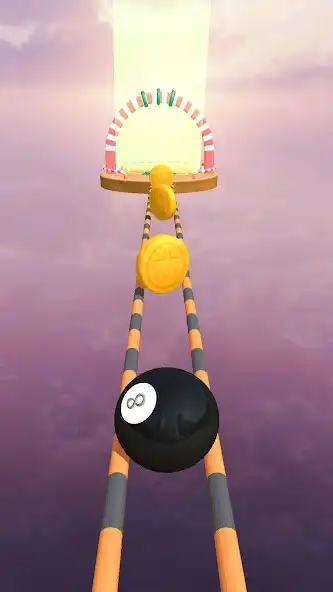 Play Rolling Ball : Ball Runner as an online game Rolling Ball : Ball Runner with UptoPlay
