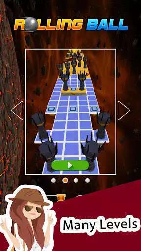 Play Rolling Ball Bounce on the sky  and enjoy Rolling Ball Bounce on the sky with UptoPlay