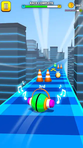 Play Rolling Ball Race as an online game Rolling Ball Race with UptoPlay