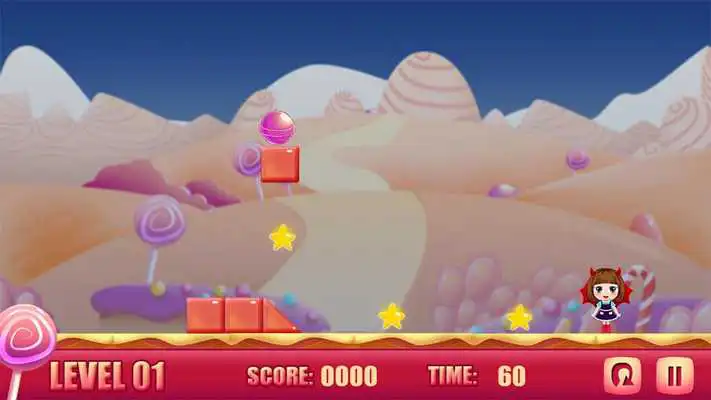 Play Rolling candy ball puzzle game