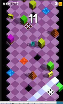 Play Rolling Cube - Addictive Zigzag Game