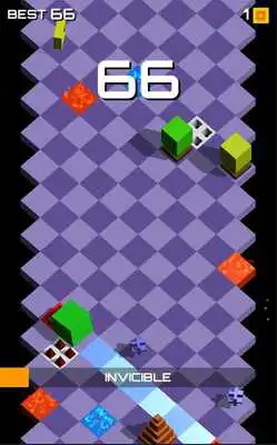 Play Rolling Cube - Addictive Zigzag Game
