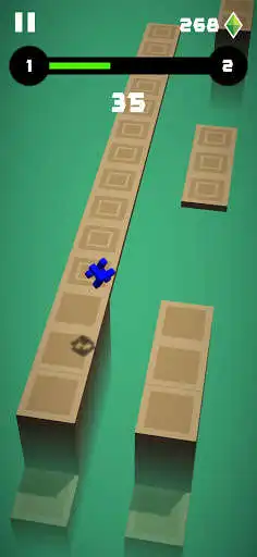 Play Rolling Cube - Run and jump hyper casual game  and enjoy Rolling Cube - Run and jump hyper casual game with UptoPlay