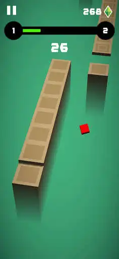 Play Rolling Cube - Run and jump hyper casual game as an online game Rolling Cube - Run and jump hyper casual game with UptoPlay