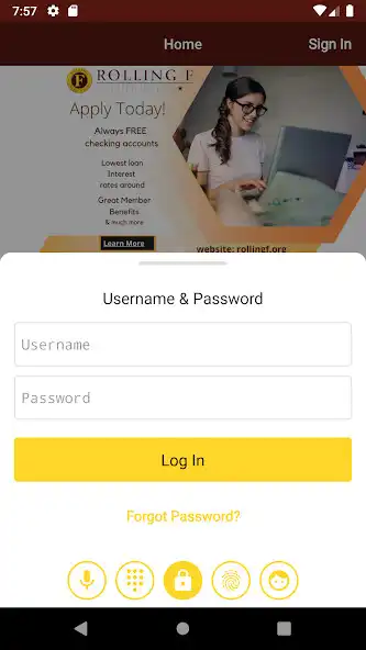 Play Rolling F Credit Union  and enjoy Rolling F Credit Union with UptoPlay