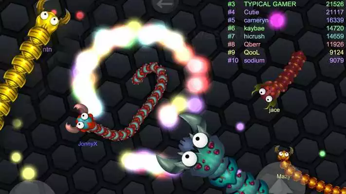 Play Rolling Hungry Snake