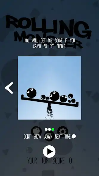 Play Rolling Monster as an online game Rolling Monster with UptoPlay