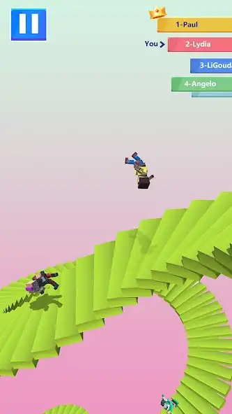 Play Rolling Stairs Master-Falling as an online game Rolling Stairs Master-Falling with UptoPlay