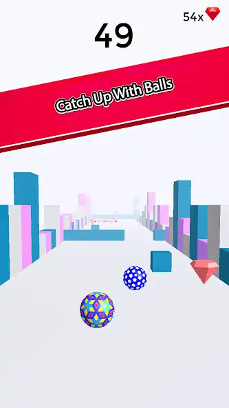 Play Roll It Up Catch It Up - Jumping Rolling Ball Race as an online game Roll It Up Catch It Up - Jumping Rolling Ball Race with UptoPlay