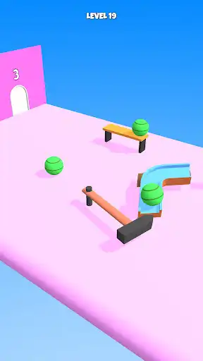 Play Roll Parkour 3D as an online game Roll Parkour 3D with UptoPlay