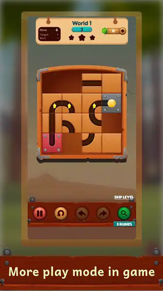 Play Roll the ball IQ slide puzzle as an online game Roll the ball IQ slide puzzle with UptoPlay