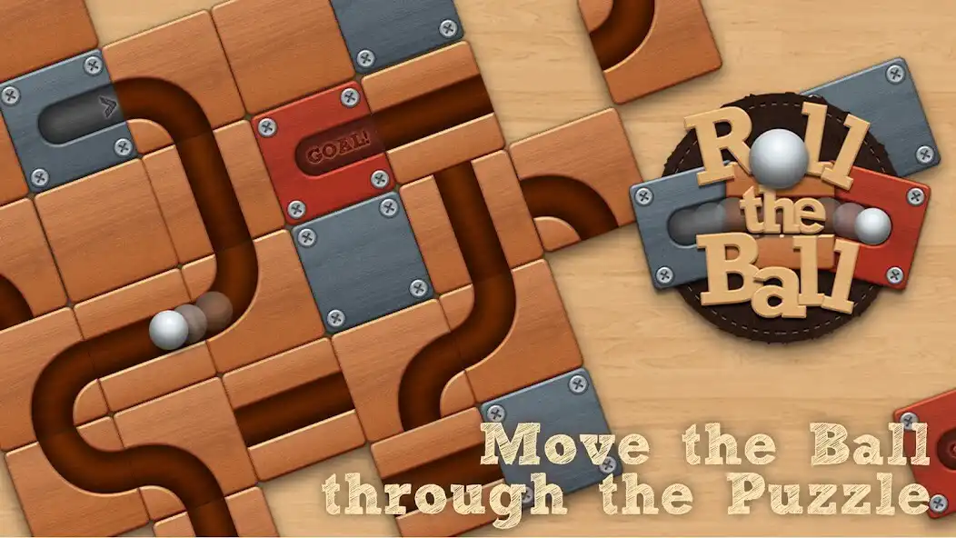 Play Roll the Ball® - slide puzzle  and enjoy Roll the Ball® - slide puzzle with UptoPlay