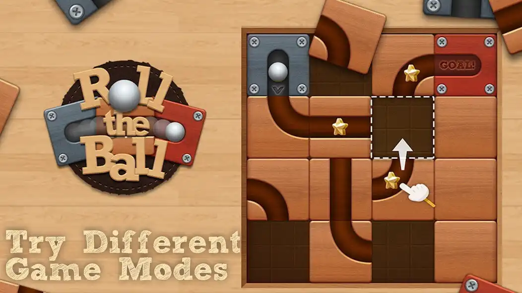 Play Roll the Ball® - slide puzzle as an online game Roll the Ball® - slide puzzle with UptoPlay