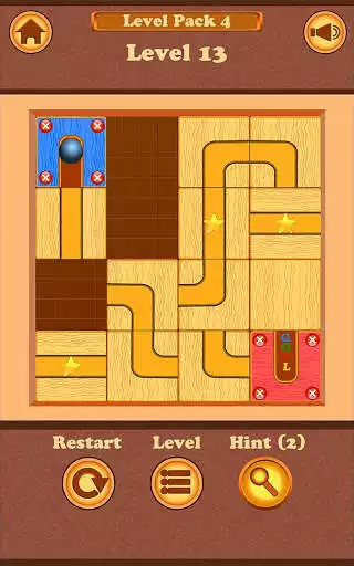 Play APK Roll the Ballz - ball puzzle  and enjoy Roll the Ballz - ball puzzle with UptoPlay com.xe.rollaball.slidepuzzle.ballrolinggame