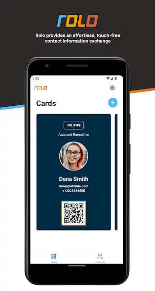 Play Rolo - Digital Business Card  and enjoy Rolo - Digital Business Card with UptoPlay