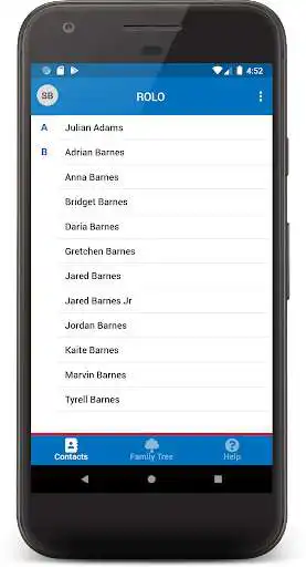Play Rolo - Family Tree  Rolodex  and enjoy Rolo - Family Tree  Rolodex with UptoPlay