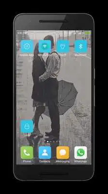 Play Romance In Rain Live Wallpaper