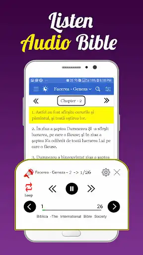 Play Romanian Bible Offline - Biblia Cornilescu Romana as an online game Romanian Bible Offline - Biblia Cornilescu Romana with UptoPlay