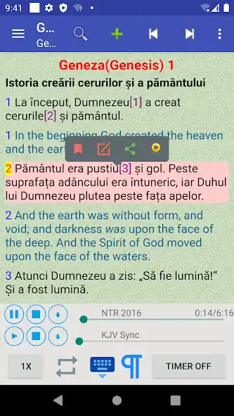 Play Romanian English Audio Bible  and enjoy Romanian English Audio Bible with UptoPlay