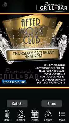 Play Romans Grill and Bar UK