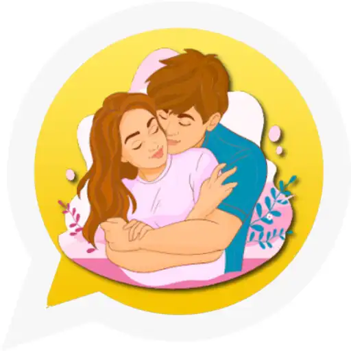 Play Romantic Animated Stickers Gif APK