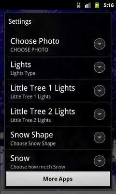 Play Romantic Christmas Live Wallpaper
