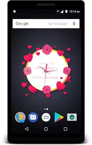 Play Romantic Clock Live Wallpaper Play Romantic Clock Live Wallpaper