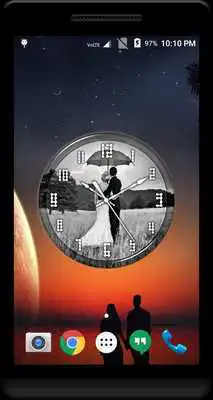 Play Romantic Clock Live Wallpaper Play Romantic Clock Live Wallpaper