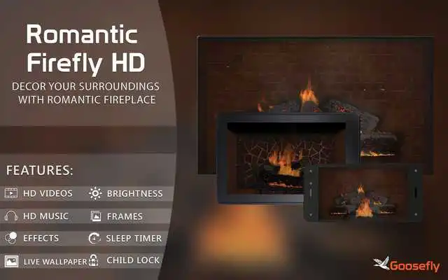 Play Romantic Firefly HD WALLPAPER