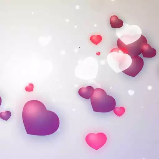 Free play online Romantic Hearts Live Wallpaper APK