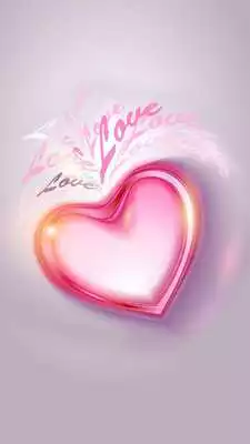 Play Romantic Hearts Live Wallpaper