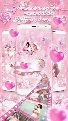 Play Romantic Love Collage - DIY Photo Live Wallpaper