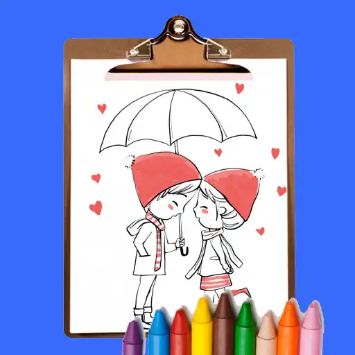 Play Romantic Love Coloring Book 2020 APK