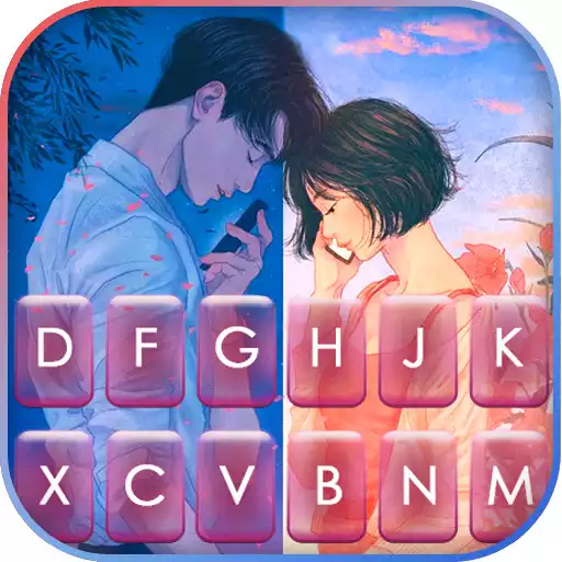 Play Romantic Love Couple Keyboard Background APK