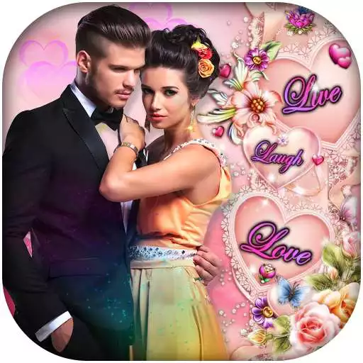 Free play online Romantic Love Dual Photo Frames APK
