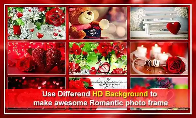 Play Romantic Love Dual Photo Frames